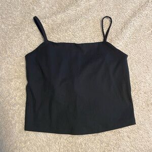 Girlfriend Collective Black Devon Compressive Cami